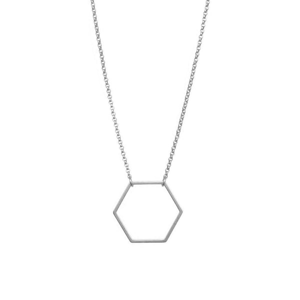 Shape Necklace - Hexagon