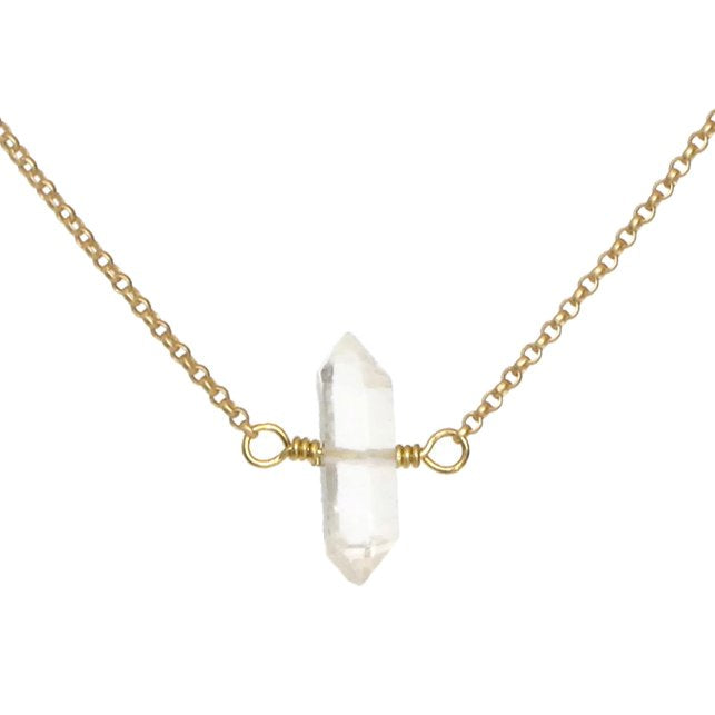Zeeba Necklace - Herkimer Diamond